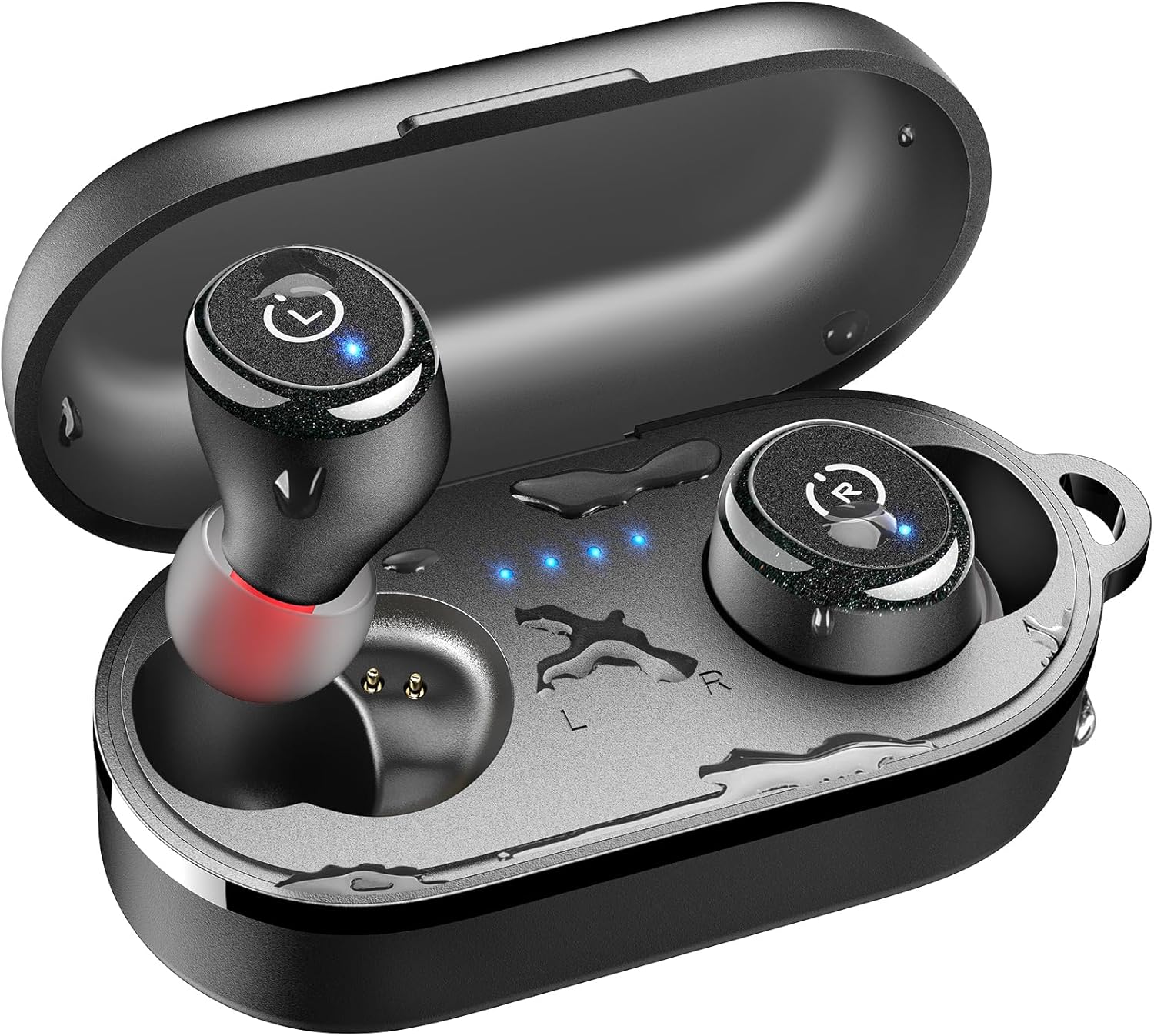 TOZO T10 Wireless Earbuds Bluetooth 5.3 Headphones, App Customize EQ, Ergonomic Design, 55H Playtime, Wireless Charging Case, IPX8 Waterproof Sound in-Ear Headset, 2025 New Version - Image 9